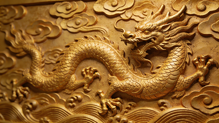 Dragon Carving